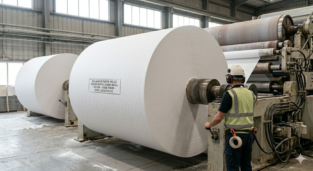 Tissue Jumbo Rolls